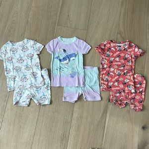 baby GAP | Girls Organic Cotton Graphic PJ Bundle